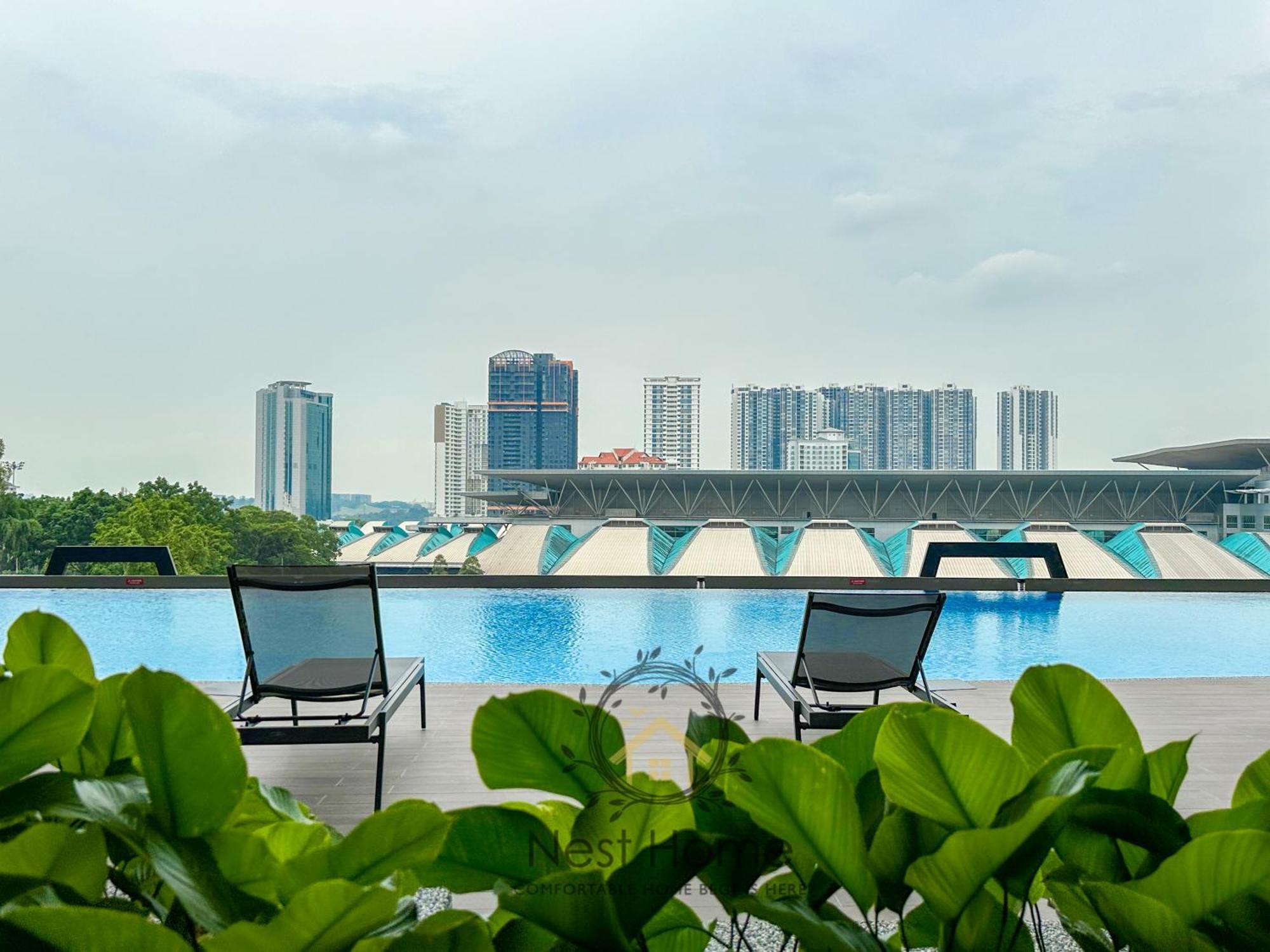 Twin Tower Residence By Nest Home【5 Mins Walk To Ciq】 Johor Bahru Exteriér fotografie