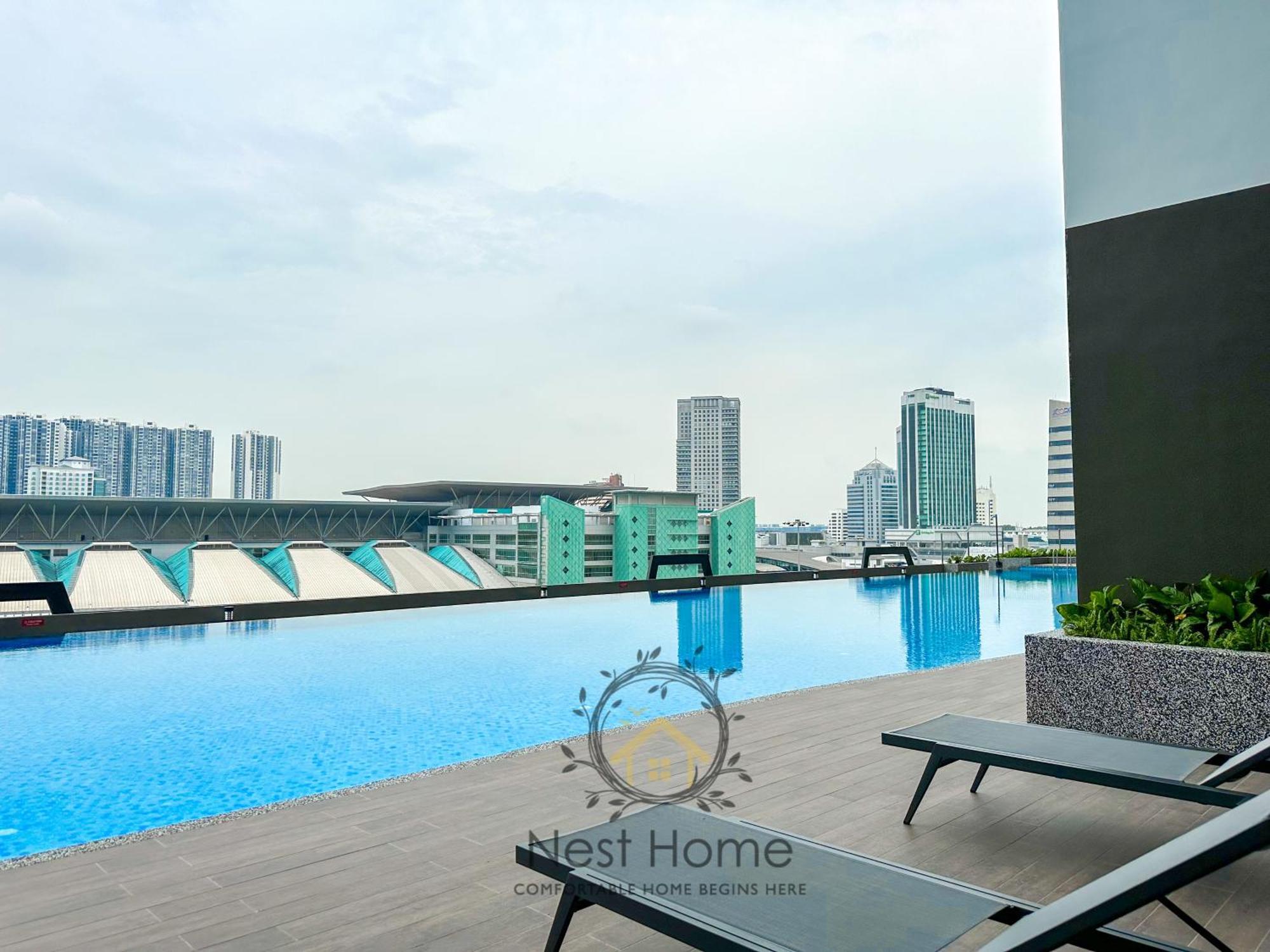 Twin Tower Residence By Nest Home【5 Mins Walk To Ciq】 Johor Bahru Exteriér fotografie